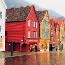 Берген, набережная