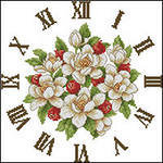 Схема вышивки «часики»