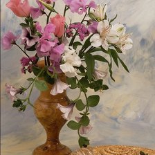 Схема вышивки «Натюрморт со шляпой»