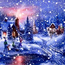 Схема вышивки «Снежное кружево»