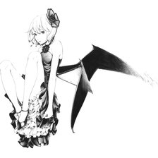 Схема вышивки «девушка с крыльями»