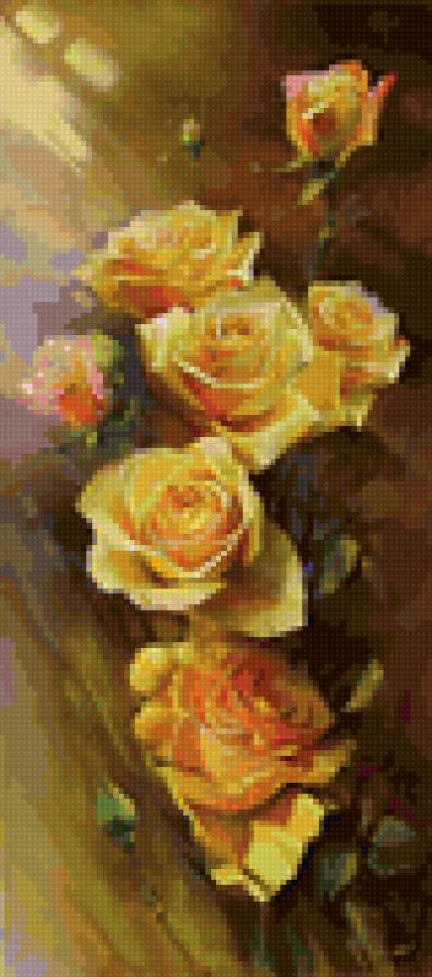 желтые розы - цветы - предпросмотр