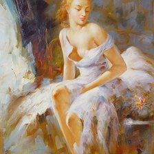 Схема вышивки «утро»