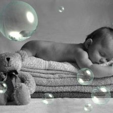 Схема вышивки «малыш»