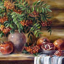 Схема вышивки «два вкуса красного»