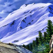 Схема вышивки «Высота»