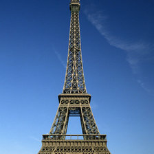 Схема вышивки «Эйфелева башня»