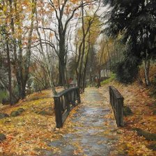 Схема вышивки «мостик влюбленных»