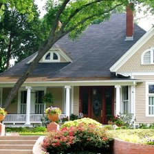 Схема вышивки «дом»