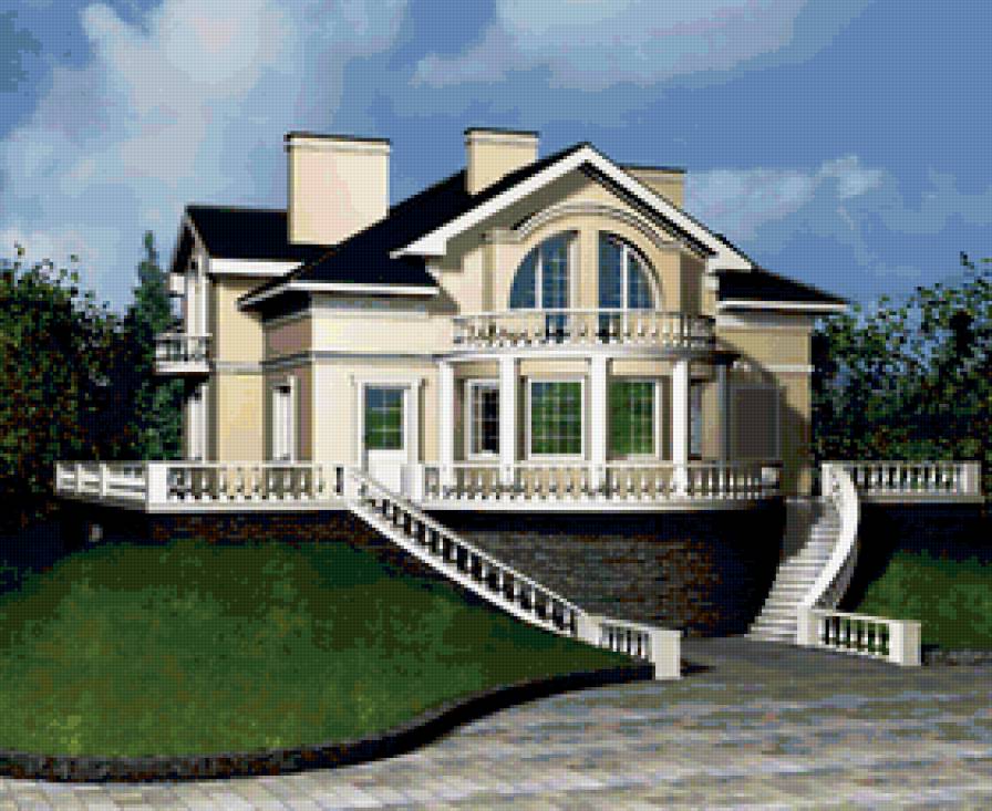 №168707 - дом, дворец, домик, коттедж, особняк - предпросмотр