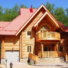 Схема вышивки «дом»