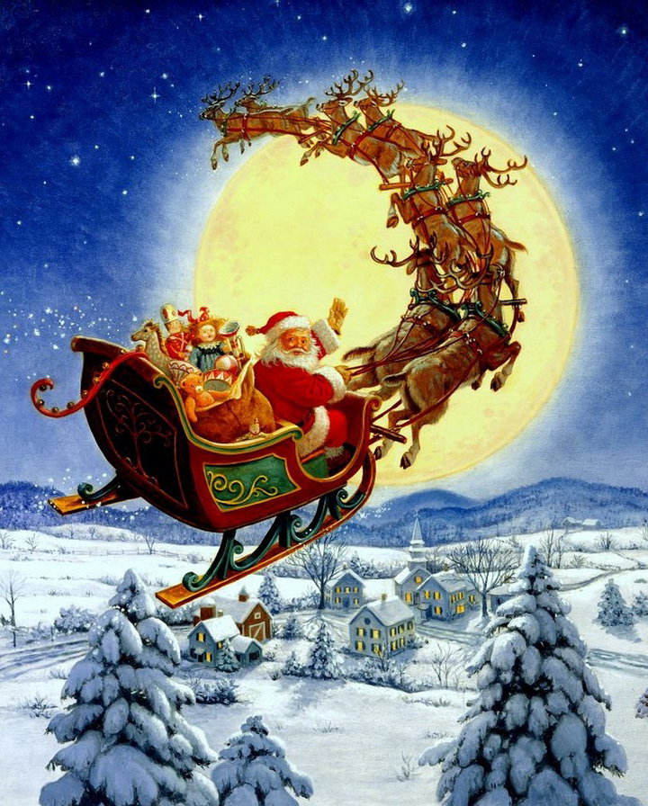 новогодняя сказка - сказки - оригинал