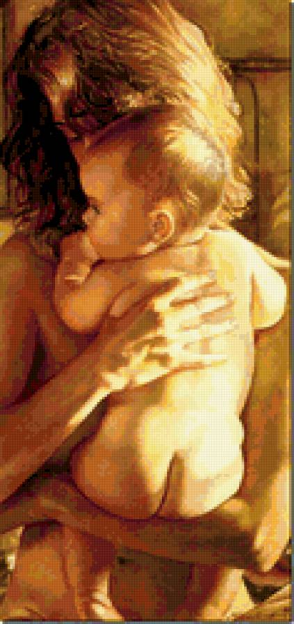 МАМИНО СЧАСТЬЕ - портрет.младенец - предпросмотр