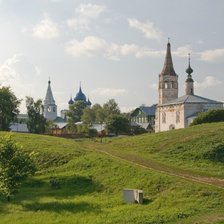 Схема вышивки «Городок»