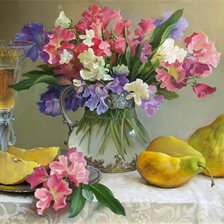 НАТЮРМОРТ С ЦВЕТАМИ