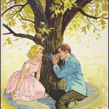 Схема вышивки «История любви»