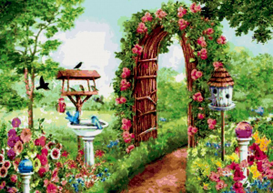 РАЙСКИЙ САД - сад.цветы - предпросмотр