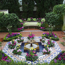 Схема вышивки «Цветы, везде цветы»