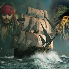 Схема вышивки «пираты»