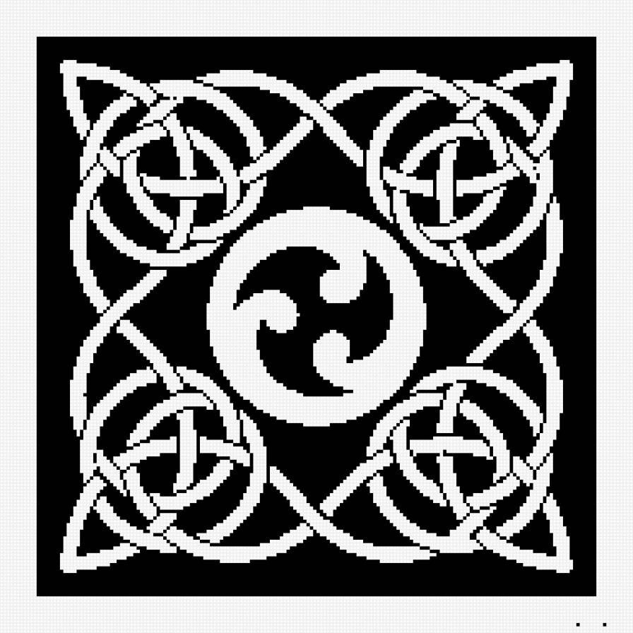 кельтский рисунок - предпросмотр