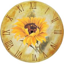 Схема вышивки «часы»