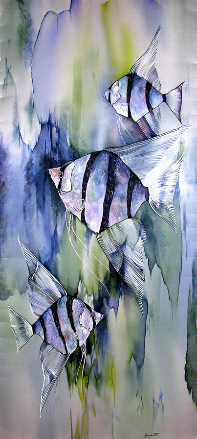 Рыбки - рыбы - оригинал