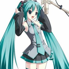 Схема вышивки «Хатцуне Мику»