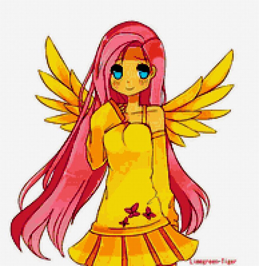 Флатершай - аниме, пони - предпросмотр