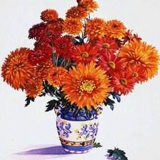 Схема вышивки «Серия "Букет"»