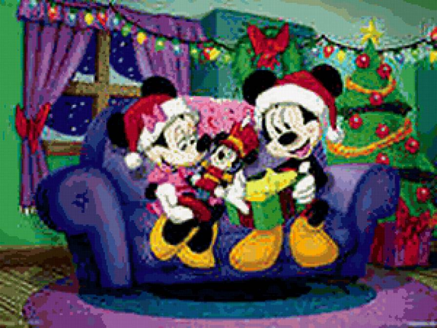 новый год - детям, животные, мультфильм - предпросмотр