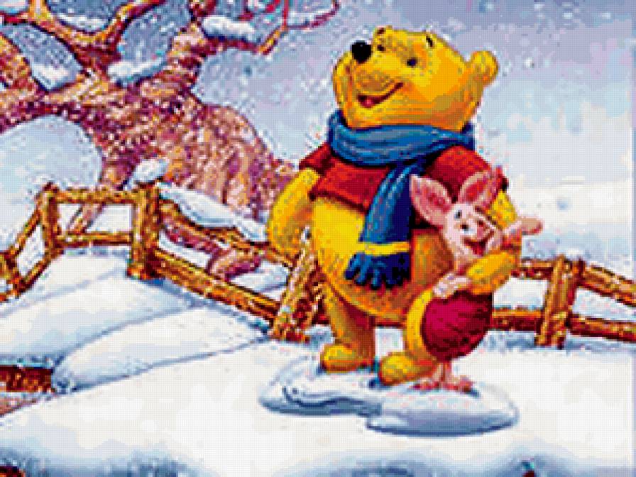 новый год - детям, мультфильм, животные - предпросмотр