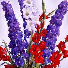 Схема вышивки «Серия "Букет"»