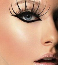 Схема вышивки «Ресницы»