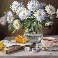 Схема вышивки «цветы»