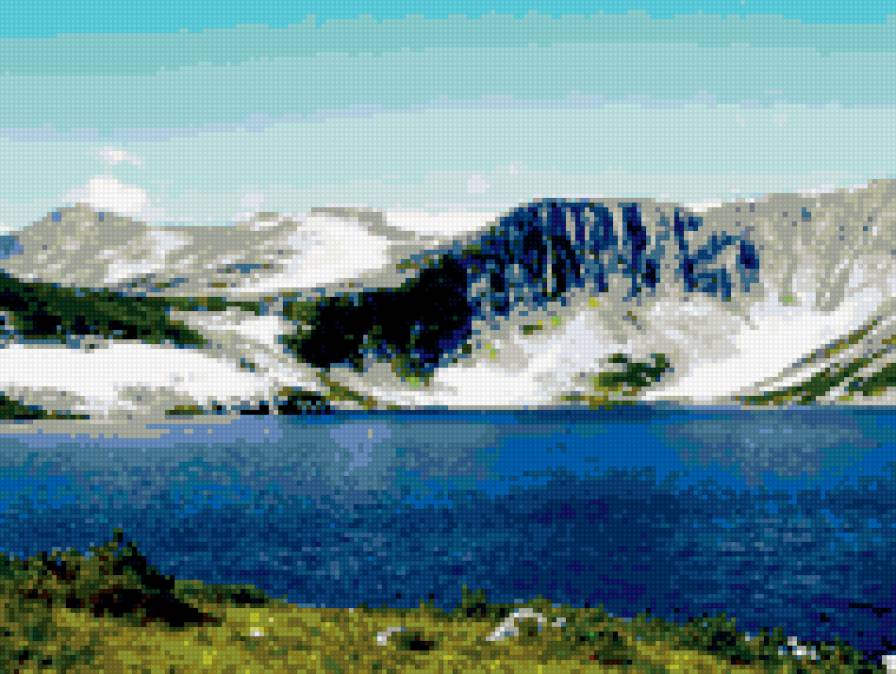 в горах - предпросмотр