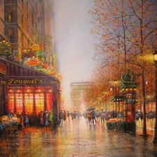 Схема вышивки «Елисейские поля»