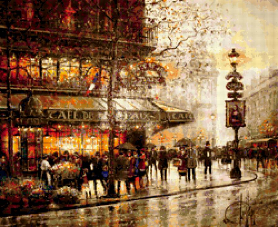 Кафе де ля Пэ - кафе де ля пэ, париж, франция - предпросмотр