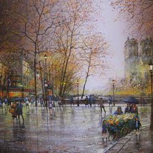 Схема вышивки «Мост Архиепископии»