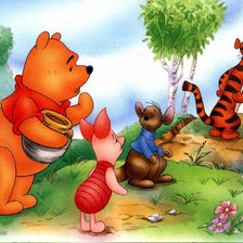 Схема вышивки «винни пух»