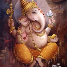 Схема вышивки «Ганеша - 60 цв»