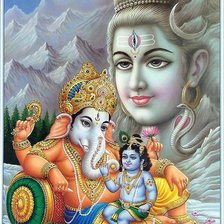 Схема вышивки «Индийские мотивы»