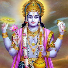 Схема вышивки «Индийские боги»