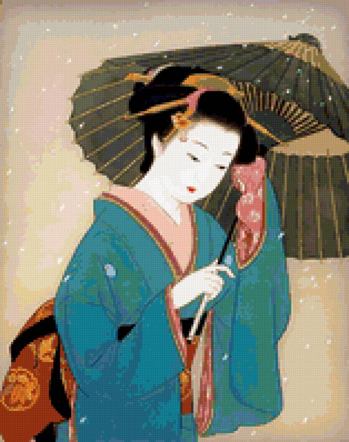 Японка 2 - девушка, япония - предпросмотр