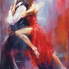 Схема вышивки «Танго»