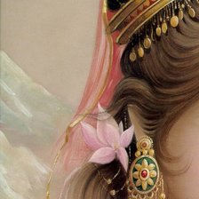 Схема вышивки «Боги Индии (триптих) - 1 верх»