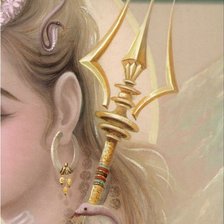 Схема вышивки «Боги Индии (триптих) - 3 верх»