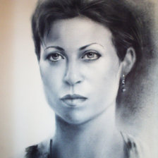 Схема вышивки «портрет»