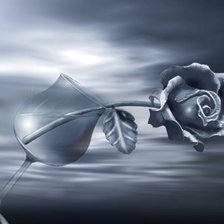 Схема вышивки «одиночество»