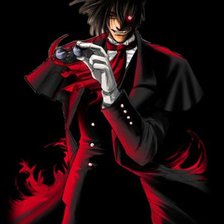 Схема вышивки «Алукард, Хэллсинг»