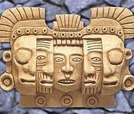 Схема вышивки «маска Майя»